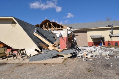 [ Tornado Damage from Harris County. ]