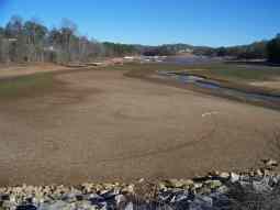 [ Lake Lanier in January 2008 as seen from Highway 60 in Hall County. ]