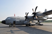 [ Air Force Hurricane Hunter Plane. ]