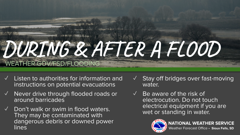 Flood safety graphic