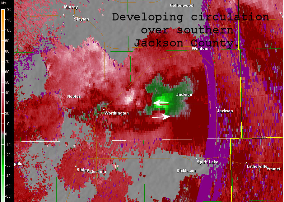 Circulation at 1002 pm