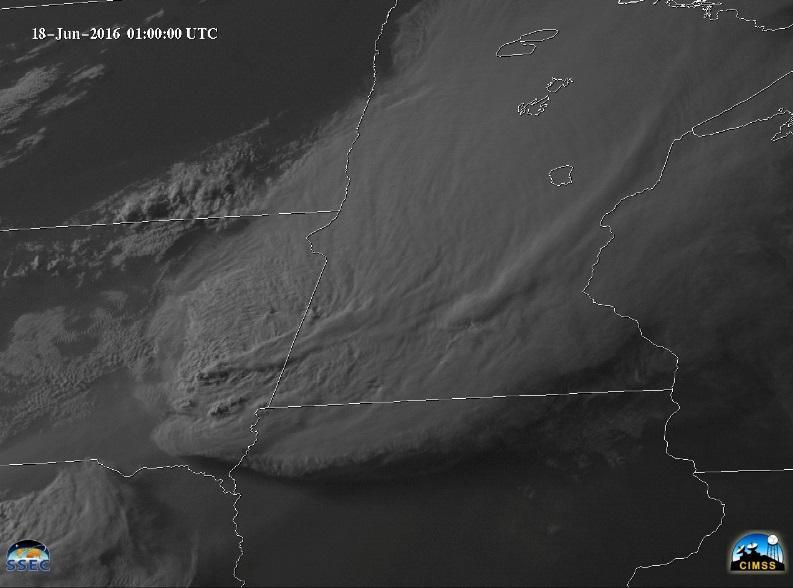 Satellite Image of Storms