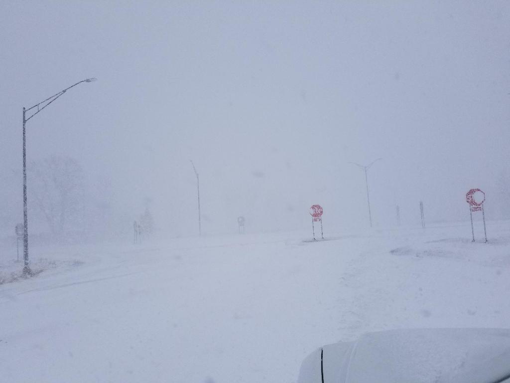 West of Spirit Lake Iowa (Hwy 9 & 86)