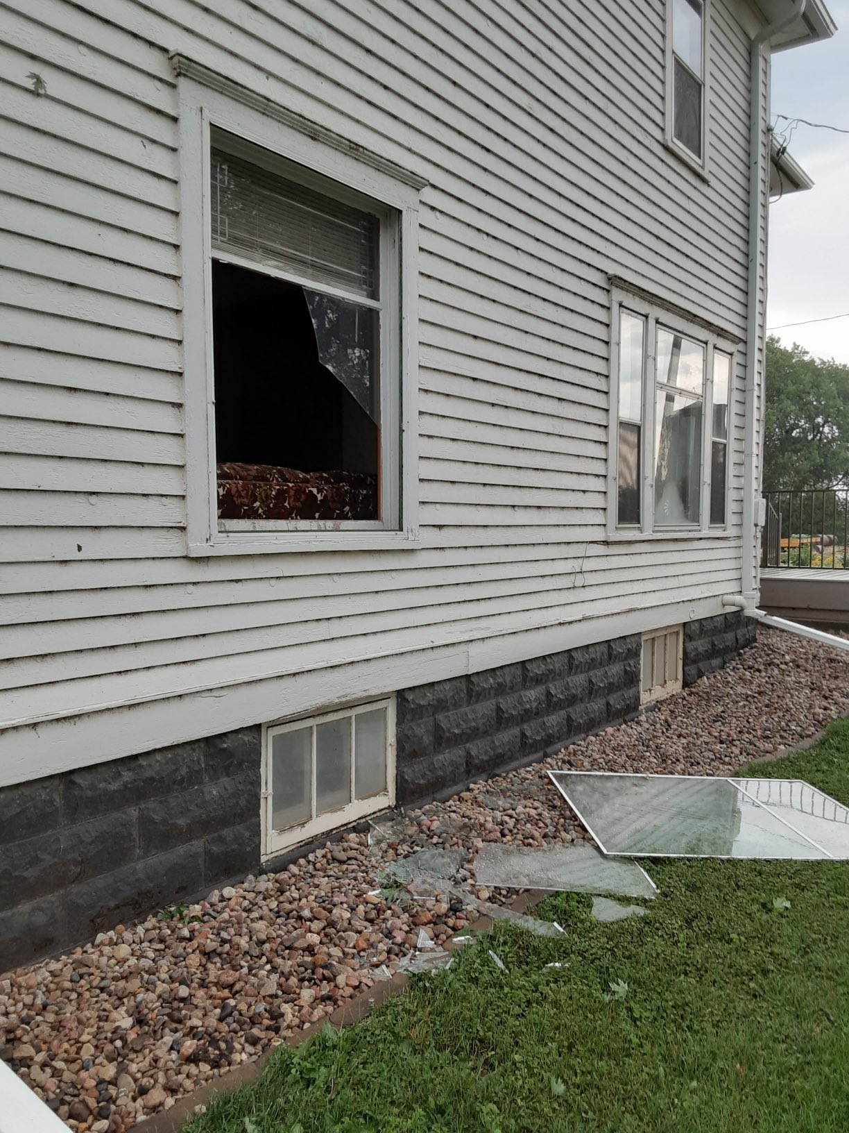 Storm Damage near Rock Valley, IA