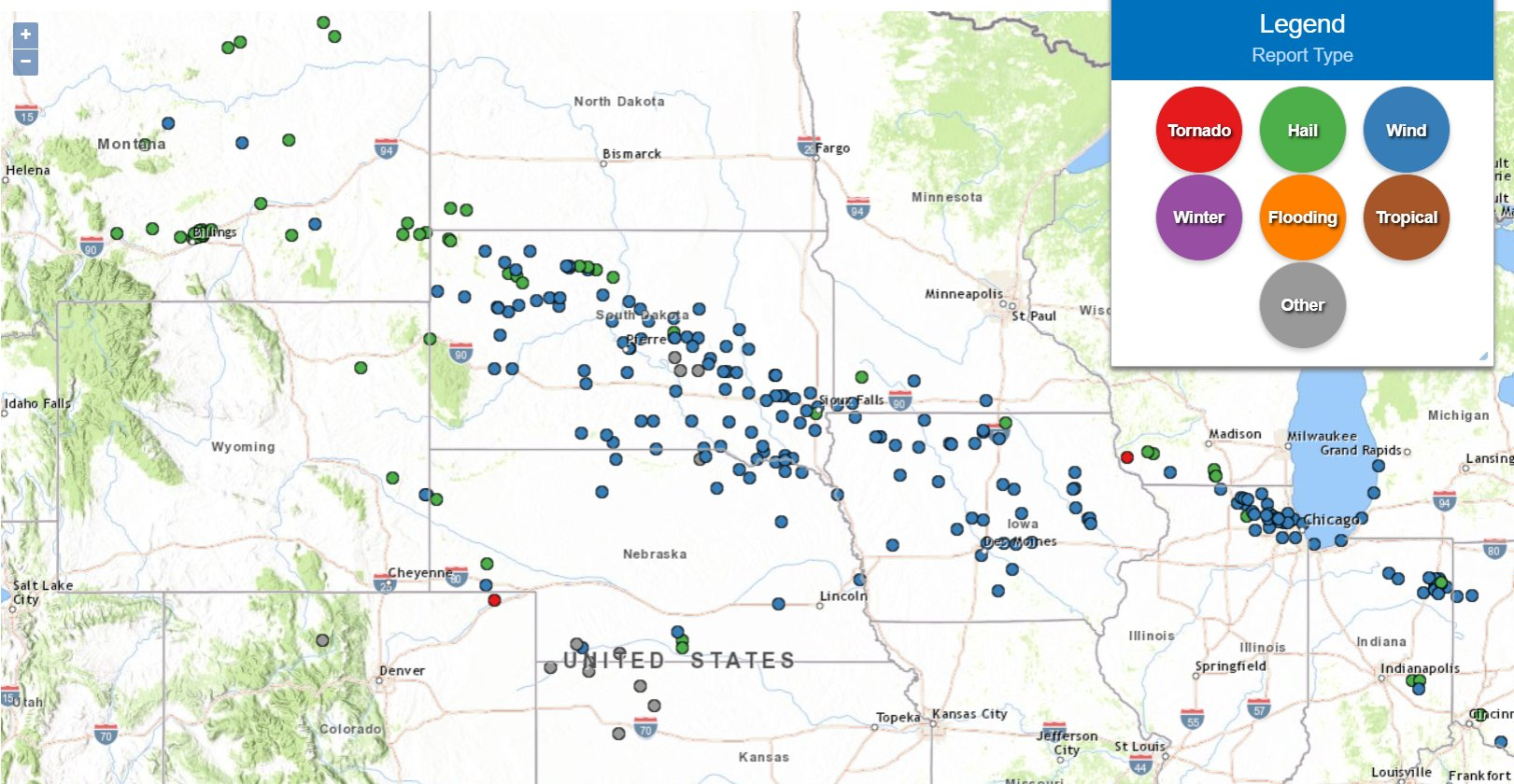 Storm Reports from July 5, 2022