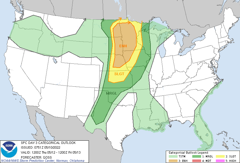 SPC Day 3 Categorical Outlook