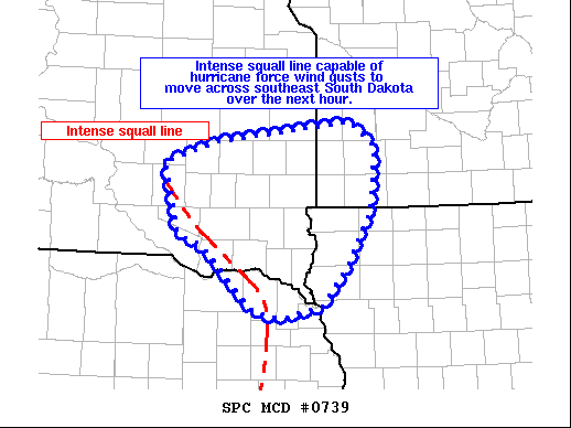 SPC Day 1 Wind Outlook