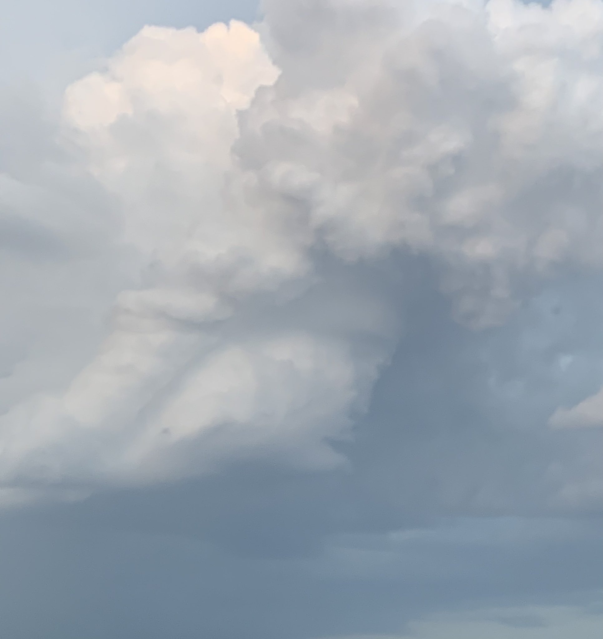 Backside of storm in north Sioux Falls