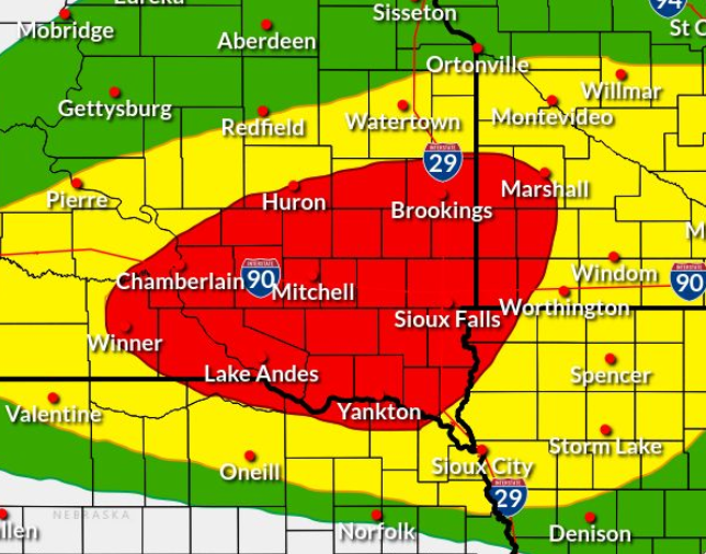 WPC Day 1 Excessive Rainfall Outlook Update - Issued 6/20 pm (valid 7am 6/20 through 7am 6/21)