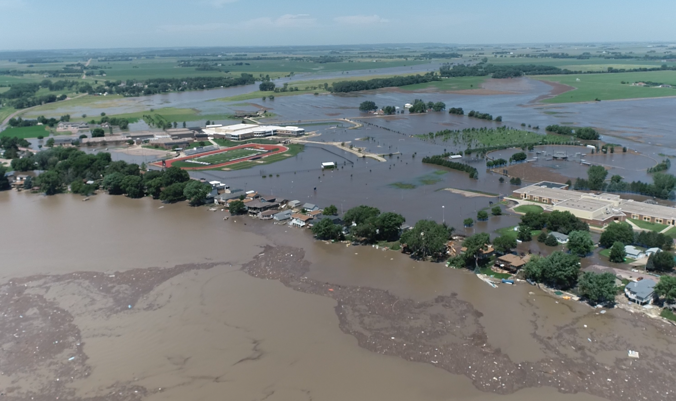 McCook Lake SD flood photo