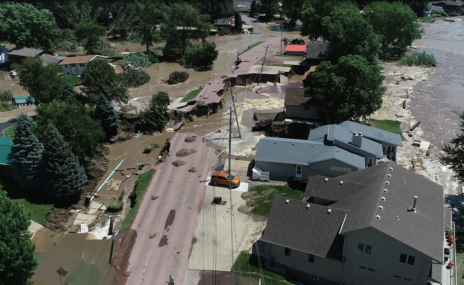 McCook Lake flood photo