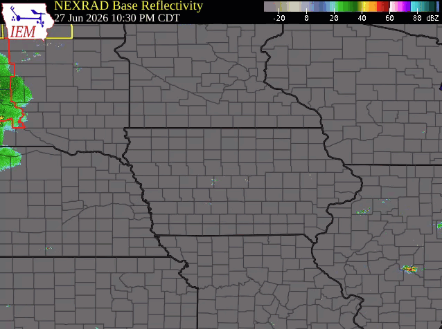 Regional radar loop