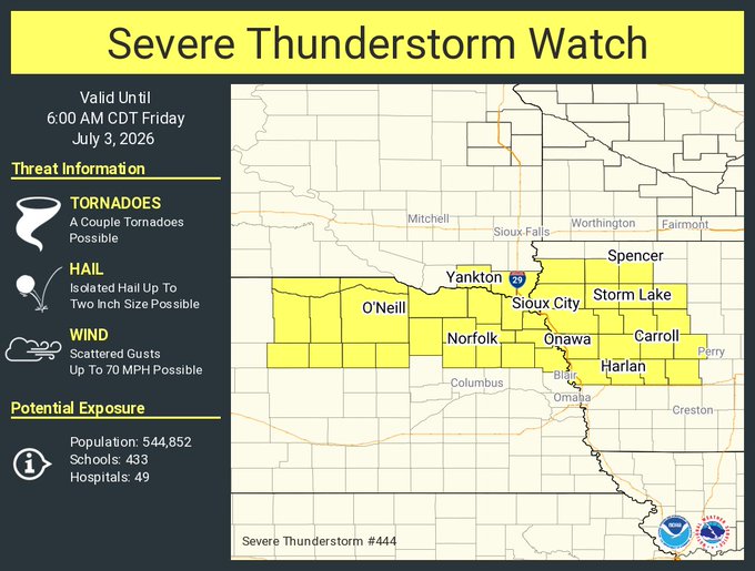 Severe Thunderstorm Watch