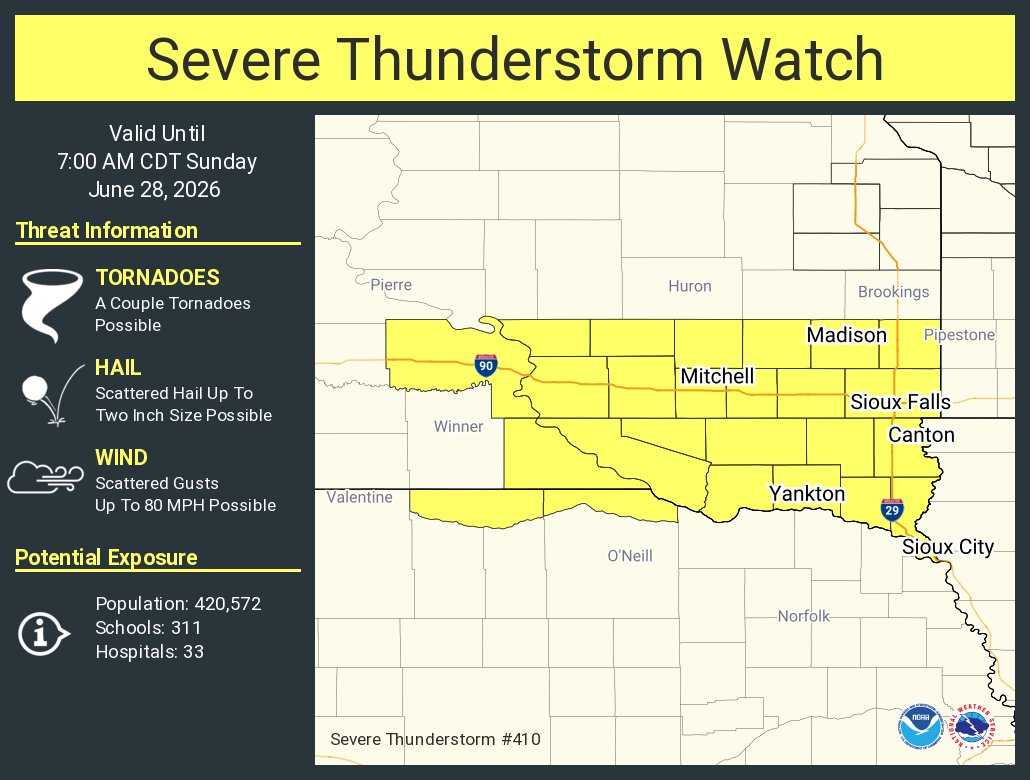 Severe Thunderstorm Watch