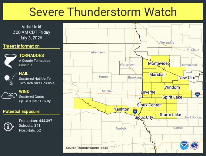 Severe Thunderstorm Watch