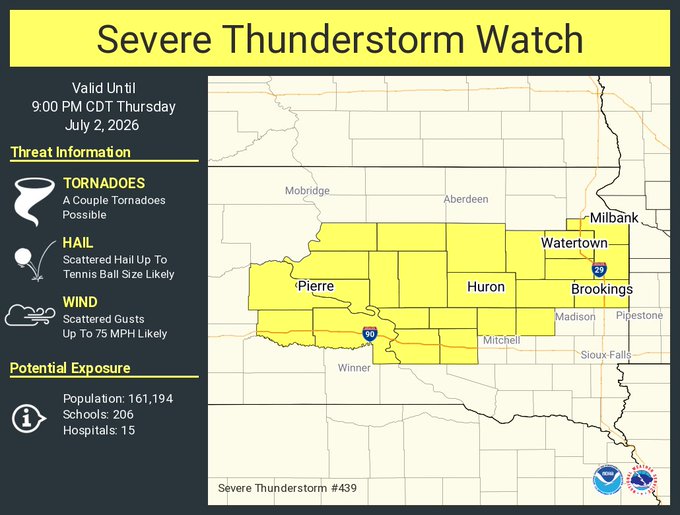 Severe Thunderstorm Watch