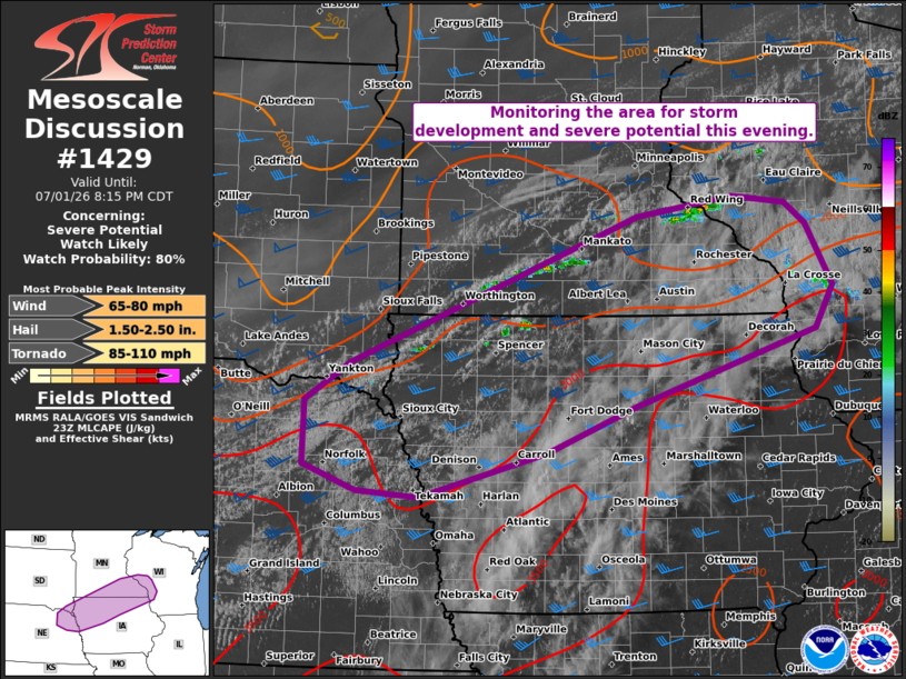 Mesoscale Discussion