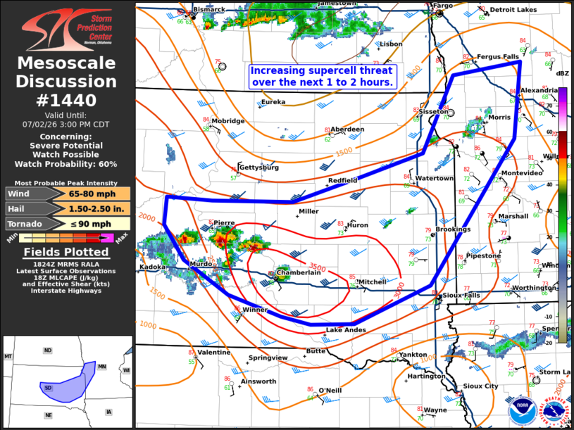 June 30th Severe Weather Outlook (Morning Issuance)