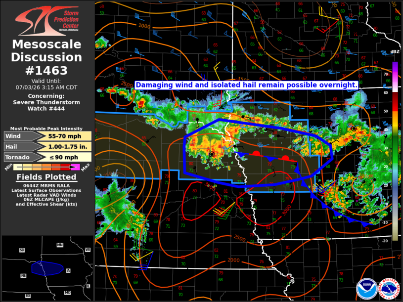 Mesoscale Discussion