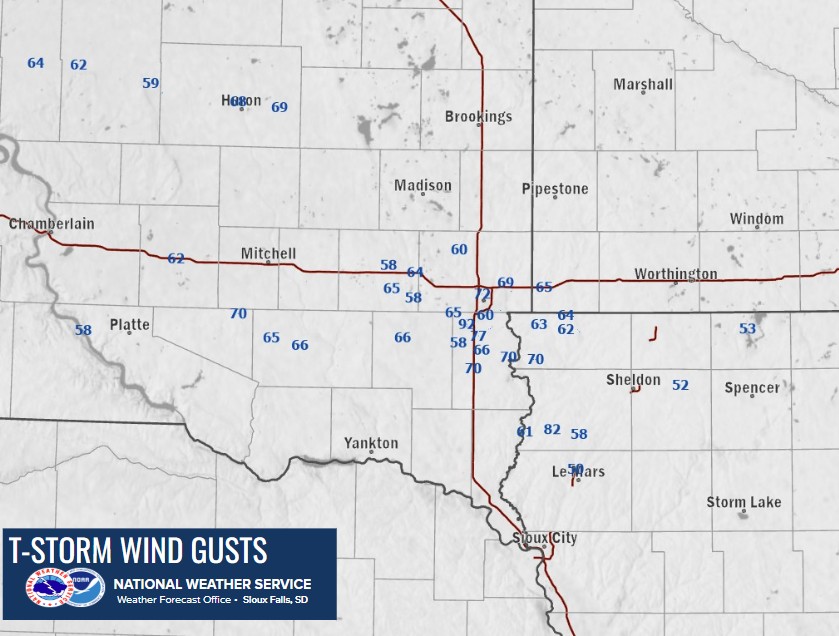 Storm Reports Map