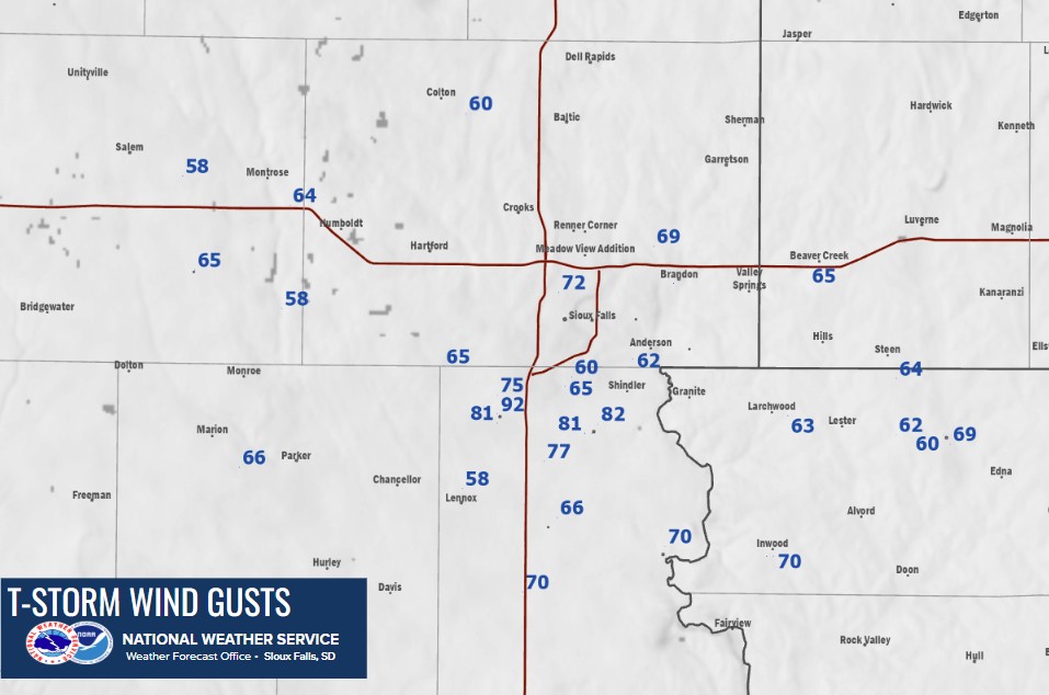 Storm Reports Map