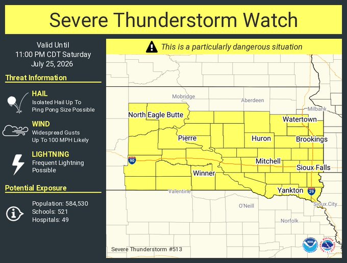Severe Thunderstorm Watch