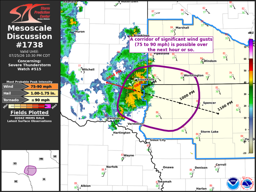 Mesoscale Discussion