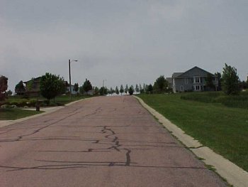 Picture of the west side of Chandler today.  Picture taken 12 June 2002. 