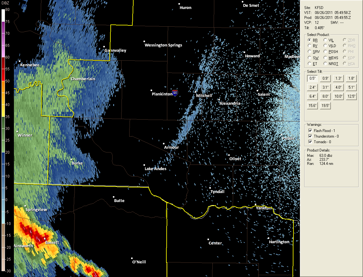 1250am Radar Image