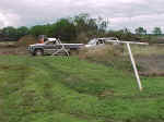 Damage at a farm near Mt. Vernon.