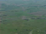 Another aerial view of tornado path near Woonsocket.