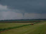 Tornado near Spirit Lake at 837 pm