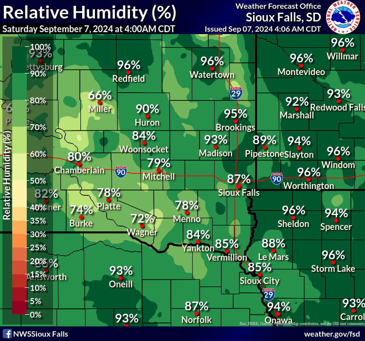 Forecast Relative Humidity