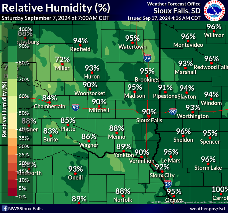 Forecast Relative Humidity