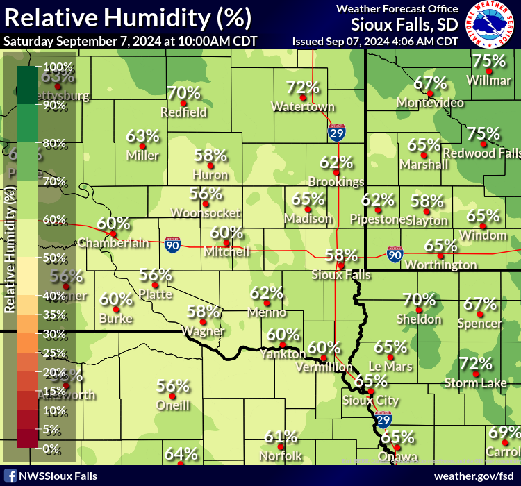 Forecast Relative Humidity