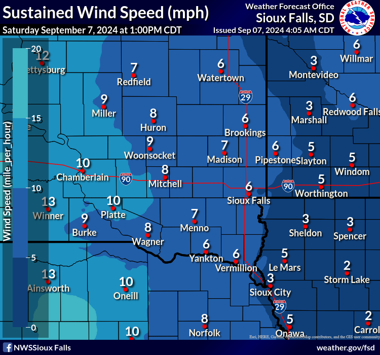 Forecast Wind Gusts