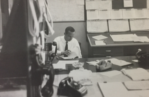 Office at Amon Carter Field