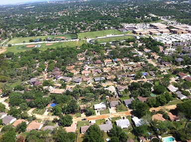 Tornado Damage in Arlington, Texas