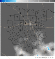 Thumbnail of automatically generated image showing areas of convective inhibition.