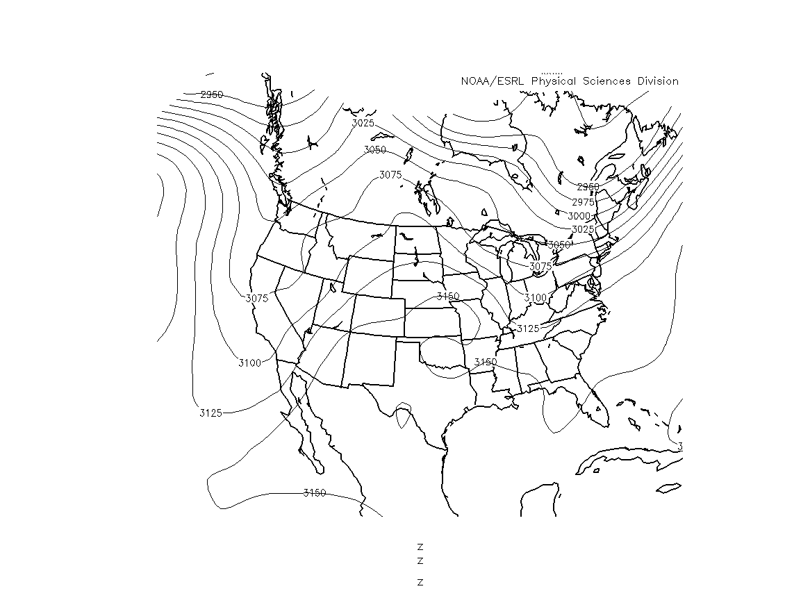 May 30, 1935 700mb heights