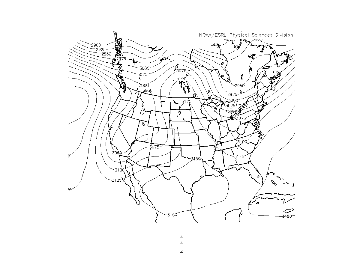 May 31, 1935 700mb heights