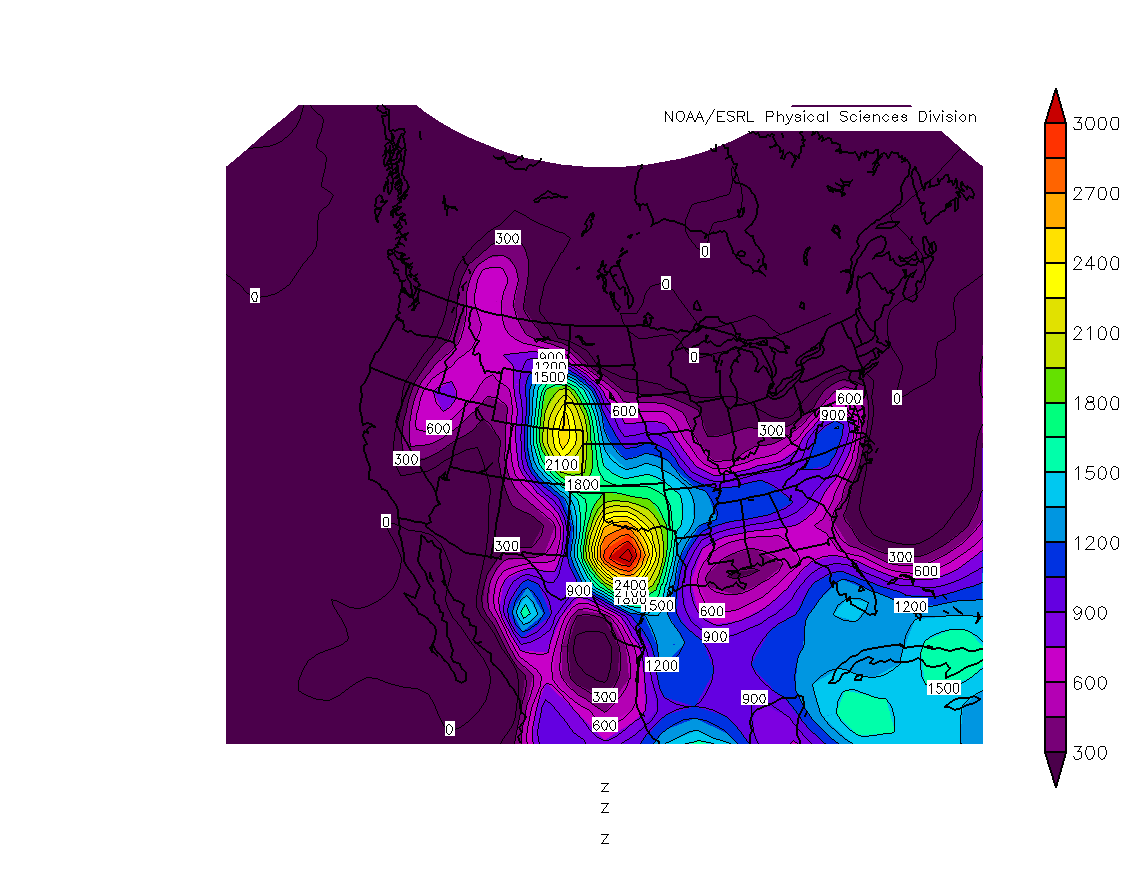 May 30, 1935 Surface CAPE