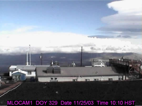 View from Mauna Loa Observatory