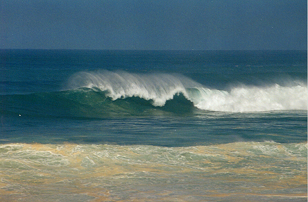 25 feet at Waimea Bay