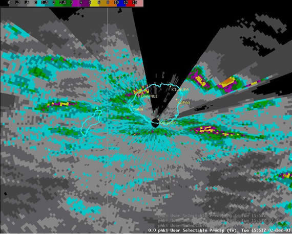 Dec 1 Kauai radar