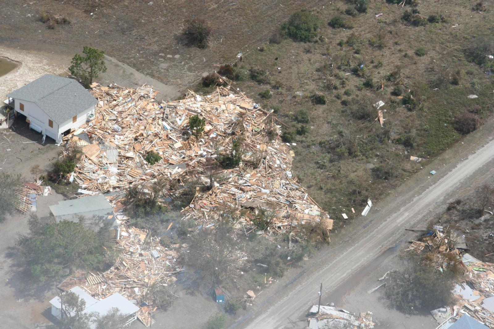 Damage Picture from Bolivar area