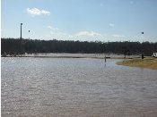 Ballfield near the Hampton Cove Golf Course