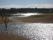 Ballfield near the Hampton Cove Golf Course