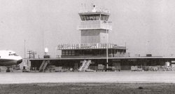 Huntsville's first weather office was located at the old airport - renamed the Huntsville-Madison County Airport.  The white dome on the left side bhind the building is the old WSR-3 radar.