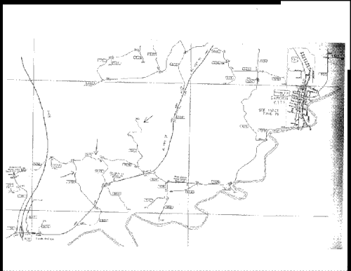 Map of tornado affected area - click for a larger view